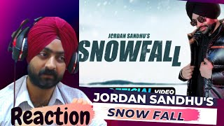 SnowFall Jordan Sandhu Reaction (Official Video) Desi Crew || Latest Punjabi Songs 2022