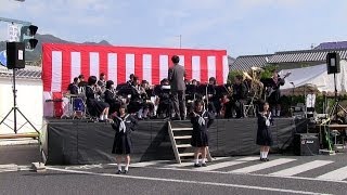 柳井まつり　お祭り広場　吹奏楽演奏