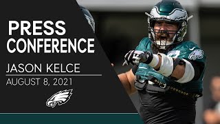 Jason Kelce Likes the Attention to Detail at Training Camp | Eagles Press Conference