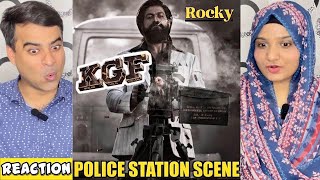 KGF Chapter 2 Police Station Scene Reaction | Rocky Destroy Police Station | KGF Chapter 2 | Rocky