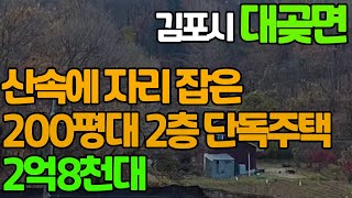 #재업로드_경기 김포시 대곶면 산속에 자리 잡은 200평대 2층 단독주택