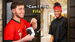 Asking Millionaires to Play FIFA in THEIR Home