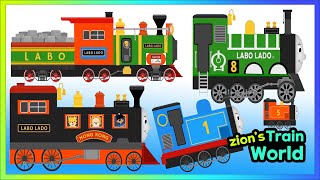 Labo Brick Train Game Compilation #10 Steam Trains