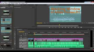 2.7 การจัดหน้าต่างการทำงานของ  Premiere Pro #2015TVTraining