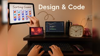 Design & Code Bubble Sort Game Puzzle in JavaScript | Fun Way to Learn Sorting!