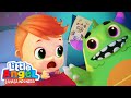 Benarkah Ada Monster di Bawah Tempat Tidur? 👾 Kartun Anak | Little Angel Bahasa Indonesia