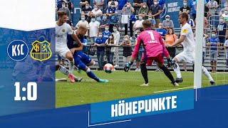 Testspiel Höhepunkte KSC - 1.FC Saarbrücken