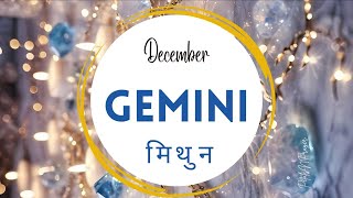 Gemini | मिथुन 🌸 December ✨Overall Life Prediction ✨ Blessings | Blockages | Guidance 🦋