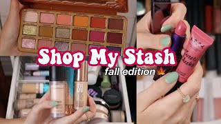 SHOP MY STASH: The start of fall makeup!