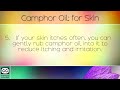 camphor oil for skin karpur