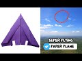 How to Make the WORLD RECORD Paper Airplane for Maximum Distance!