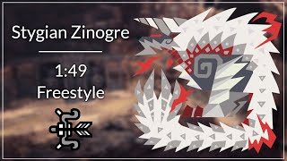 [MHWI PC] Stygian Zinogre - Bow: 1:49