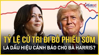 Nóng bầu cử Mỹ: Tỷ lệ cử tri đi bỏ phiếu sớm là dấu hiệu cảnh báo cho bà Harris? | Báo VietNamNet