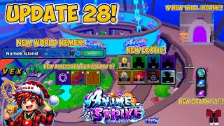 🌌 ANIME STRIKE SIMULATOR UPDATE 28! 🚀 GALAXY 2, New Stats NATURE POWER \u0026 ETHEREAL PETS! 🔥