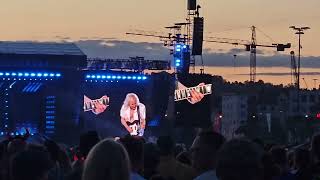 AC/DC - Let There Be Rock + guitar solo by Angus Young live in Stuttgart 2024