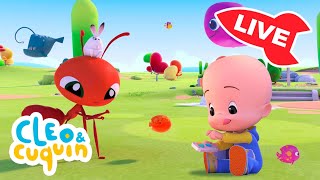 🔴 LIVE 🔴 Nursery Rhymes and children songs with Cleo and Cuquin | #shorts #live