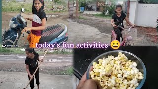 😊My Second Vlog ❤️  Fun Activities 😊😊