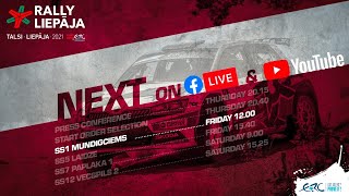 RALLY LIEPĀJA 2021 - SS1 Mundigciems LIVE