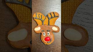 Easy Rudolph Reindeer Cookie 🎅🦌