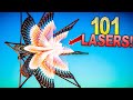 I Focused 101 LASERS on a SINGLE POINT! [Instruments of Destruction]