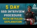 5 Day SSB Interview Procedure With Detailed Explanation