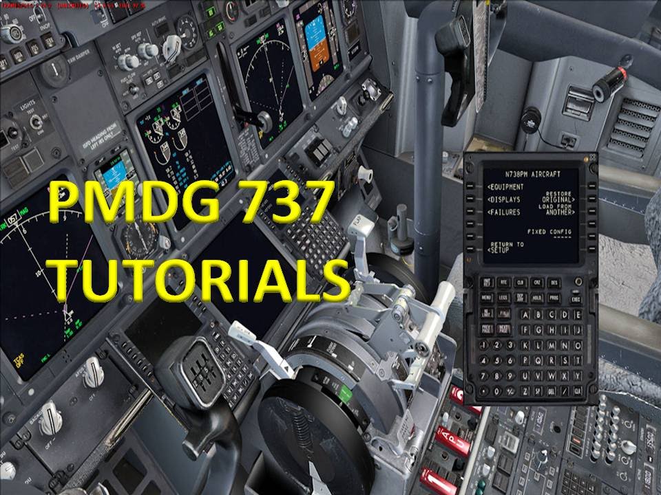 PMDG 737NGX BASIC FMC TUTORIAL - YouTube