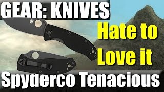 Spyderco Tenacious Review: I wanted to hate it, but...