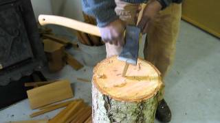 Using the Wetterlings Splitting Axe