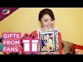 Devoleena Bhattacharya receives gifts from her fans