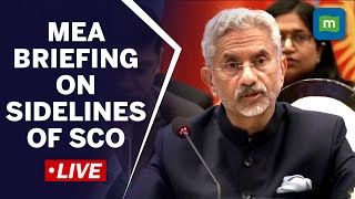 Live: MEA Press Conference On The Sidelines Of The SCO Summit In Goa