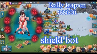 lords mobile: RALLY TRAP VS SbI | @Rs  1500% BLAST..  | SHIELD BOT lordsmobile #rally trap      #f2p