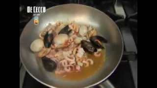 Ricette di pasta: Paccheri mantecati con frutti di mare