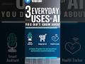 3 everyday uses of AI You Didn't Know About