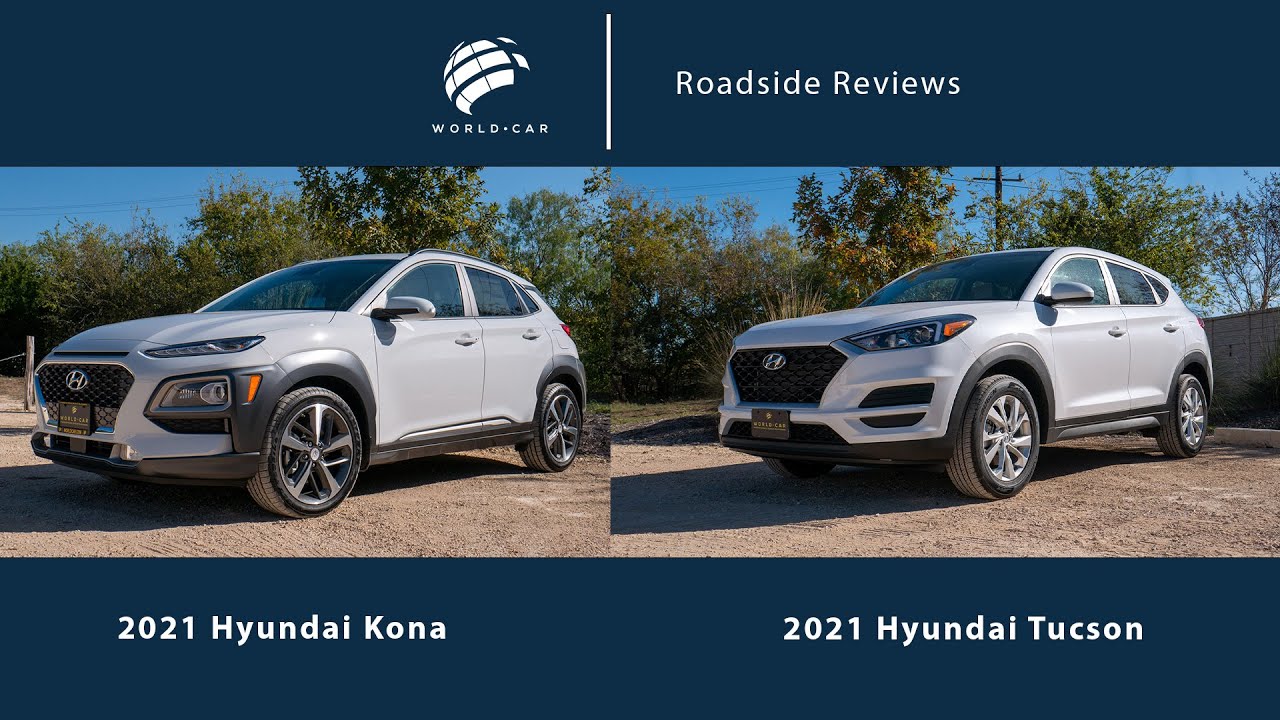 2021 Hyundai Kona & Hyundai Tucson Ultimate | Roadside Reviews - YouTube