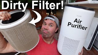 How To Clean Air Purifier Filters (HEPA - Levoit)