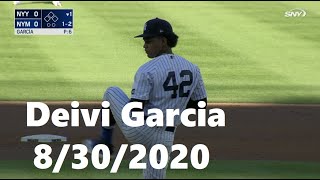 Deivi Garcia Debut vs Mets - 8/30/2020 - Every Pitch