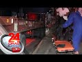 Angkas ng isang motorsiklo, patay matapos masagi at masagasaan ng truck | 24 Oras Weekend