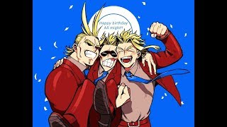 Happy Birthday Yagi Toshinori All Might Since daddy nux just has a patron only server, we've created our own to flex on that simp! happy birthday yagi toshinori all might