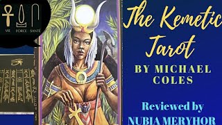 The Kemetic Tarot by Michael Coles - Justice is Given🙌🏾✨ Hotep