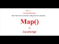 map method in JavaScript || JavaScript Interview Questions and Answers || map()