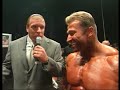 mr olympia 2004 backstage ronnie colman and jaycutler talk at mr olympia 2004