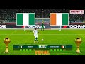 Nigeria vs Cote D'Ivoire | Penalty Shootout 2024 | Final Africa Cup of Nations 2023 | PES Gameplay