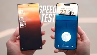 iPhone 14 Pro Max vs Samsung Galaxy S22 Ultra - SPEED TEST (SHOCKING)