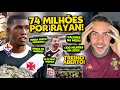 RAYAN VENDIDO PARA FIORENTINA EM JANEIRO POR R$ 74 MILHÕES? ÚLTIMOS DIAS DO CRIA NO VASCO!