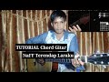 Tutorial Chord Gitar NaFF Terendap Laraku