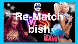 Alexa Bliss Vs Sasha Banks  Wrestleshade: Monday night Raw -NIA JAX SHOCKED 😳 EVERYONE! #Shade