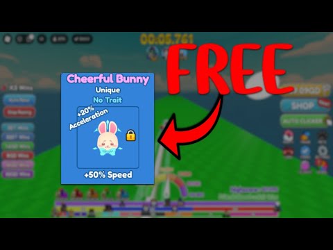 NEW Easter Update (FREE PERCENT PET) (Race Clicker) [Roblox]