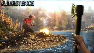 Surviving Day One In The Wilderness | Subsistence Gameplay | Part 1