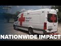 Red Cross ensures aid and comfort nationwide, from floods to wildfires