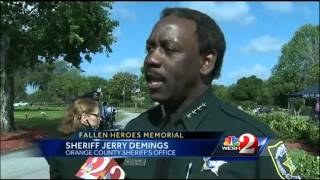 Fallen heroes memorial unveiled in Orange County